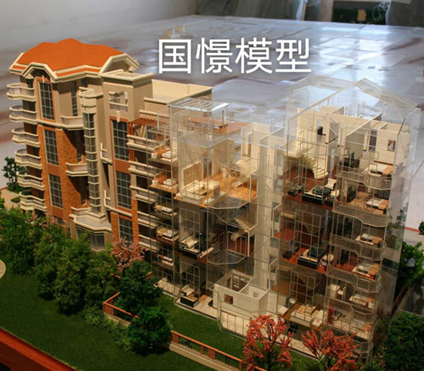 西林县建筑模型