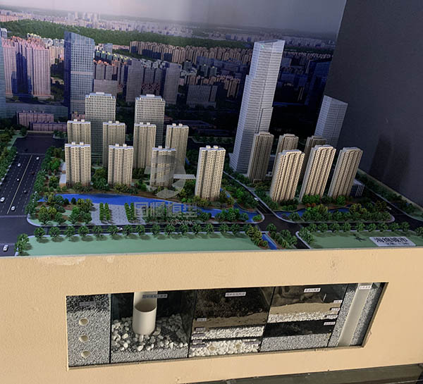 西林县建筑模型