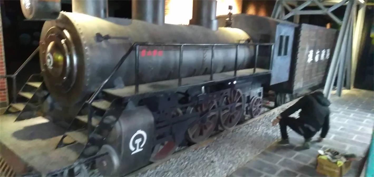 西林县蒸汽火车模型